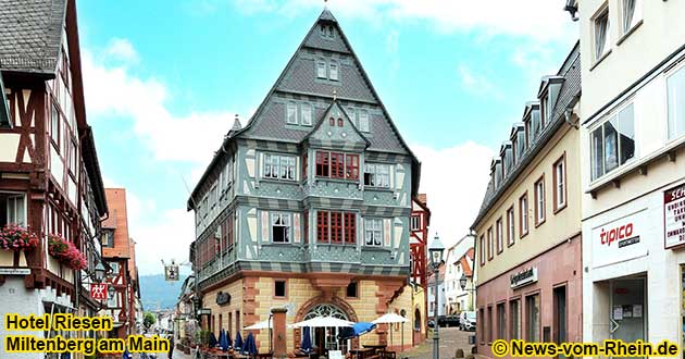 In der Altstadt von Miltenberg sind auch heute noch viele sehenswerte Fachwerkgebäude zu finden.
