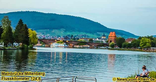 Der Main bei Miltenberg ist ein beliebtes Naherholungsgebiet